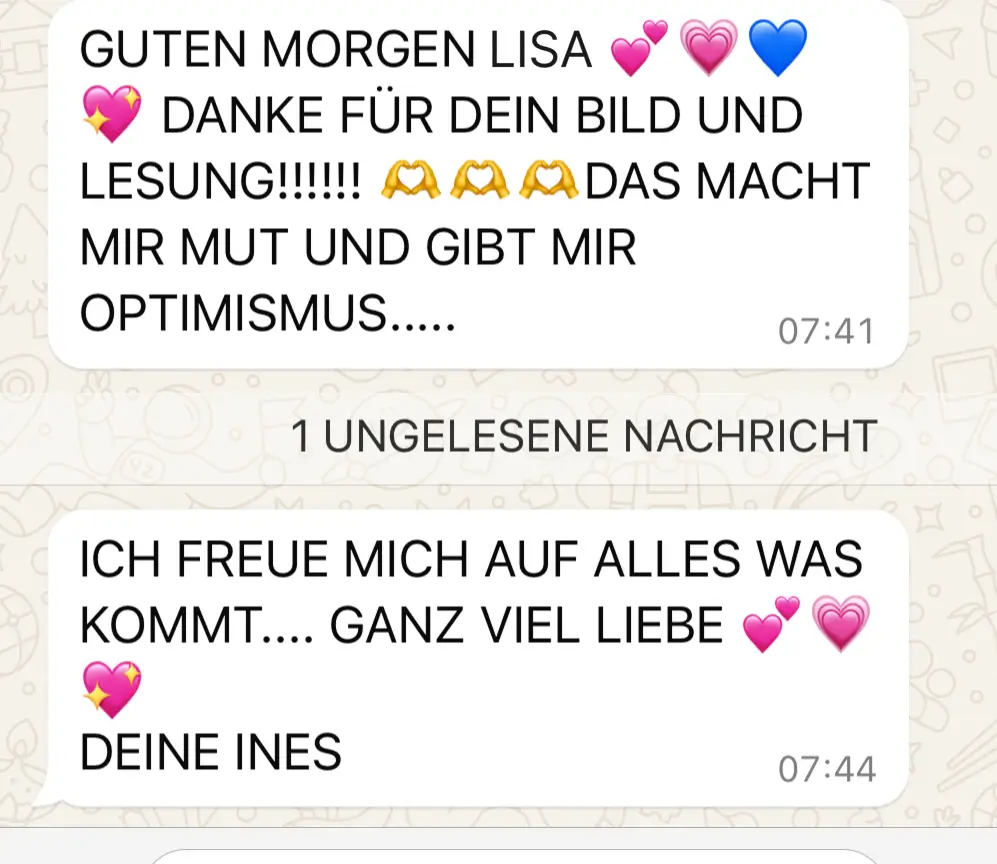 Das sagen meine Kundinnen über meine Arbeit: 9